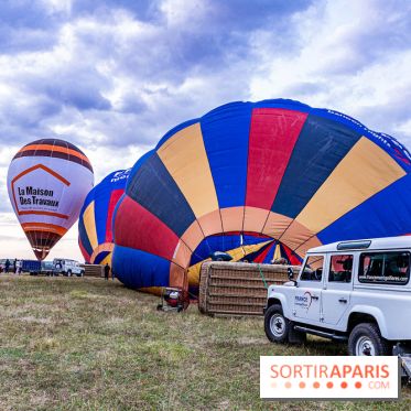 Montgolfière à Fontainebleau, vol au dessus de l'Ile-de-France -  A7C8957
