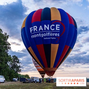 Montgolfière à Fontainebleau, vol au dessus de l'Ile-de-France -  A7C8975