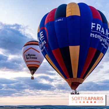 Montgolfière à Fontainebleau, vol au dessus de l'Ile-de-France