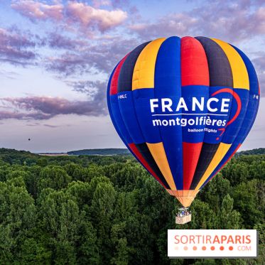 Montgolfière à Fontainebleau, vol au dessus de l'Ile-de-France -  A7C8989