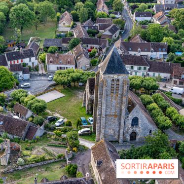 Montgolfière à Fontainebleau, vol au dessus de l'Ile-de-France -  A7C8996