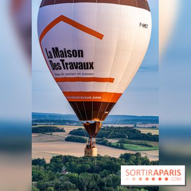 Montgolfière à Fontainebleau, vol au dessus de l'Ile-de-France -  A7C9003