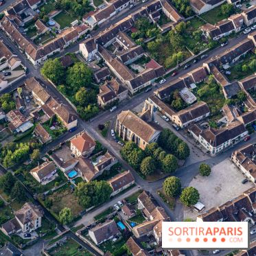 Montgolfière à Fontainebleau, vol au dessus de l'Ile-de-France -  A7C9011
