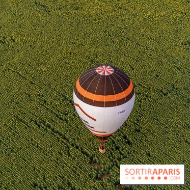 Montgolfière à Fontainebleau, vol au dessus de l'Ile-de-France -  A7C9026