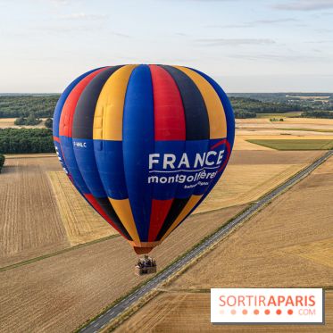 Montgolfière à Fontainebleau, vol au dessus de l'Ile-de-France -  A7C9028