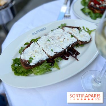 Restaurant Alfred - Tartine stracciatella truffe