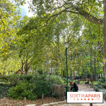 Le parc Georges Brassens, pour se croire à la campagne dans le 15e