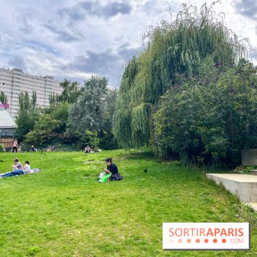 Le parc Georges Brassens, pour se croire à la campagne dans le 15e