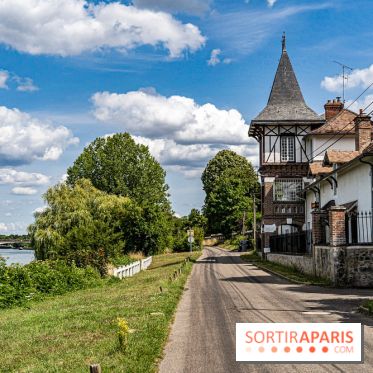 Village de Bois-le-Roi : les Affolantes en bord de Seine -  A7C8851
