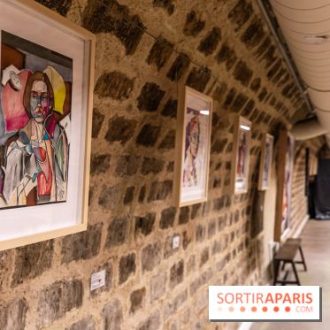 Exposition street-art Fragments par Ensemble Réel a l’église de la Madeleine