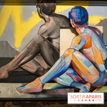 Exposition street-art Fragments par Ensemble Réel a l’église de la Madeleine