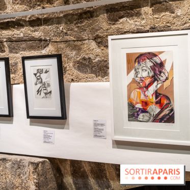 Exposition street-art Fragments par Ensemble Réel a l’église de la Madeleine