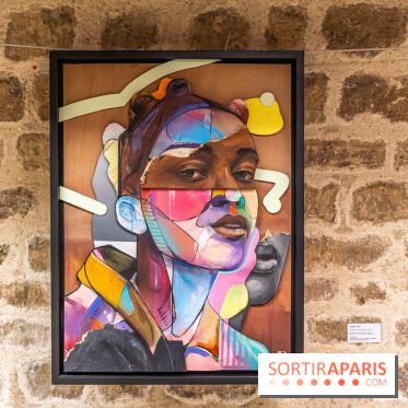 Exposition street-art Fragments par Ensemble Réel a l’église de la Madeleine