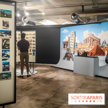 Nouvelles du paradis, la carte postale de vacances : l'exposition ensoleillée au Musée de la Poste - IMG20230905193855