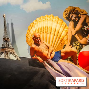 Nouvelles du paradis, la carte postale de vacances : l'exposition ensoleillée au Musée de la Poste - IMG20230905193443