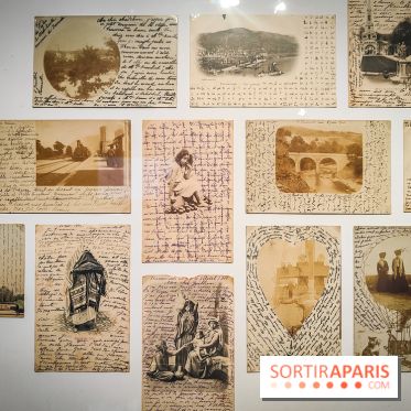 Nouvelles du paradis, la carte postale de vacances : l'exposition ensoleillée au Musée de la Poste - IMG20230905193319