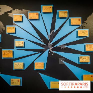 Nouvelles du paradis, la carte postale de vacances : l'exposition ensoleillée au Musée de la Poste - IMG20230905192753