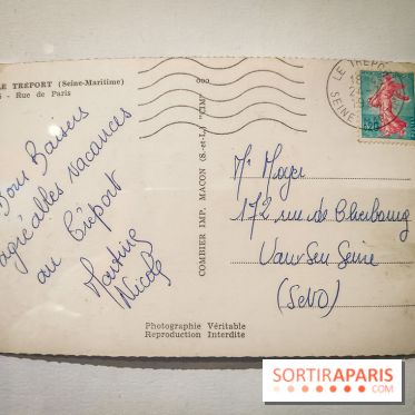 Nouvelles du paradis, la carte postale de vacances : l'exposition ensoleillée au Musée de la Poste - IMG20230905193342