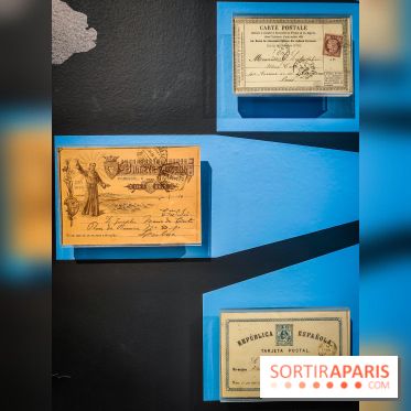 Nouvelles du paradis, la carte postale de vacances : l'exposition ensoleillée au Musée de la Poste - IMG20230905194002