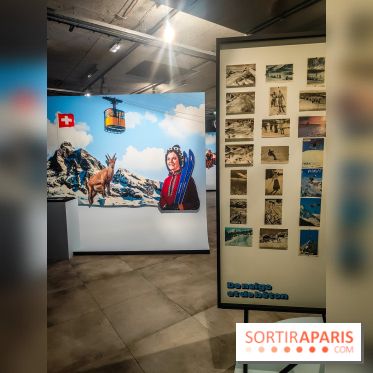 Nouvelles du paradis, la carte postale de vacances : l'exposition ensoleillée au Musée de la Poste - IMG20230905192854