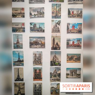 Nouvelles du paradis, la carte postale de vacances : l'exposition ensoleillée au Musée de la Poste - IMG20230905192943