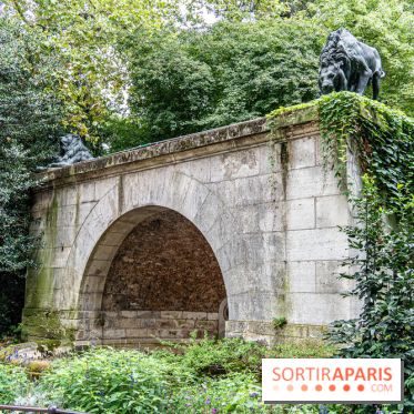 La fontaine aux lions du Jardin des plantes - photos