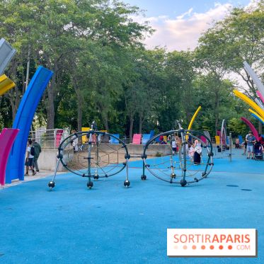Le Jardin du Dragon, l'aire de jeux colorée au parc de la Villette - image00042