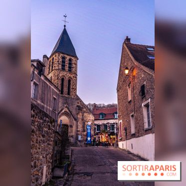 Village de Dampierre en Yvelines  -  Eglise