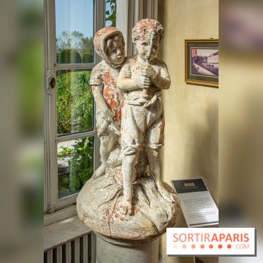 Domaine de Jean-Claude Brialy à Monthyon veranda