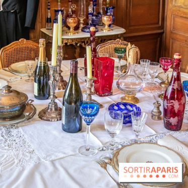 Domaine de Jean-Claude Brialy à Monthyon salle à manger