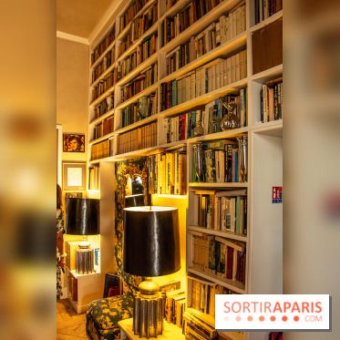 Domaine de Jean-Claude Brialy à Monthyon bibliothèque