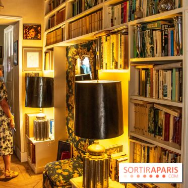 Domaine de Jean-Claude Brialy à Monthyon bibliothèque