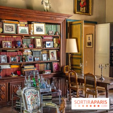 Domaine de Jean-Claude Brialy à Monthyon salon