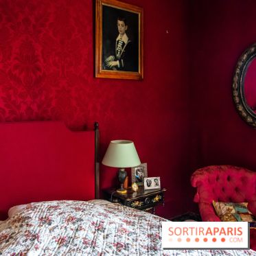 Domaine de Jean-Claude Brialy à Monthyon chambre Romy Schneider