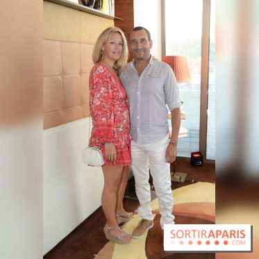 ©Rachid Bellak - zinedine soualem et sa femme caroline faindt 1 