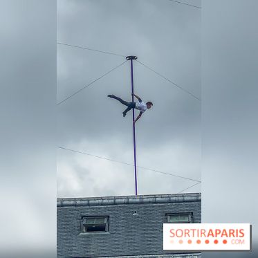 Horizon, le spectacle dans la cours du Palais Royal