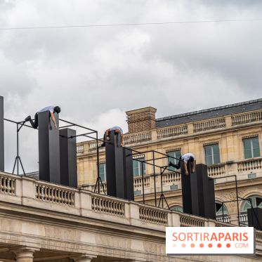 Horizon, le spectacle dans la cours du Palais Royal