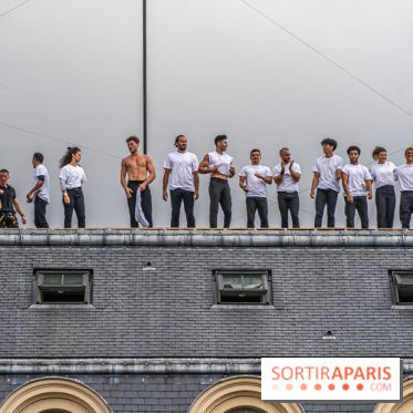 Horizon, le spectacle dans la cours du Palais Royal