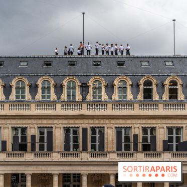 Horizon, le spectacle dans la cours du Palais Royal