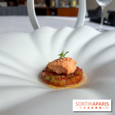 L'Aube par Thibault Nizard - Amuse-bouches tomates