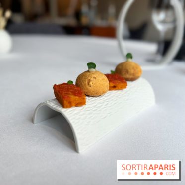 L'Aube par Thibault Nizard - Amuse-bouches tomates