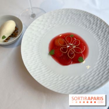 L'Aube par Thibault Nizard - Dessert prune et lavande