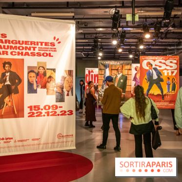 Exposition Les marguerites Gaumont par Chassol à la Gaîté Lyrique