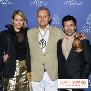 ©Rachid Bellak - Pauline de Drouas Jean Charles de Castelbajac and Alexis Mabille