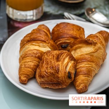 Le nouveau brunch du Rivages au Scribe Paris Opéra - viennoiseries