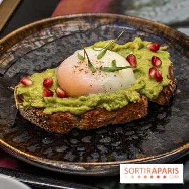 Le nouveau brunch du Rivages au Scribe Paris Opéra -  avocado toast