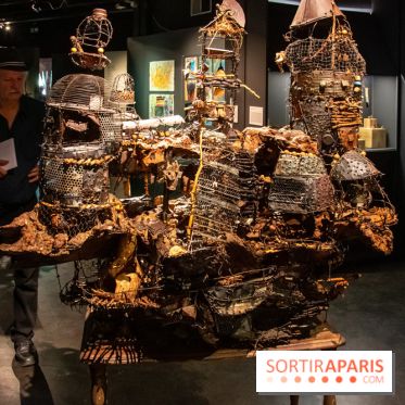 Exposition Aux Frontières de l'Art Brut à la Halle Saint-Pierre