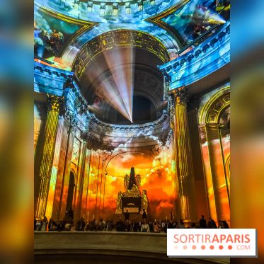 Aura, un spectacle son et lumières qui illumine le Dôme des Invalides - photos et vidéo - IMG20230920213427
