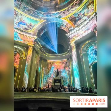 Aura, un spectacle son et lumières qui illumine le Dôme des Invalides - photos et vidéo - IMG20230920213138