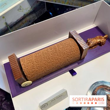 Hugo & Victor - Bûches de Noël 2023 signature chocolat-orange